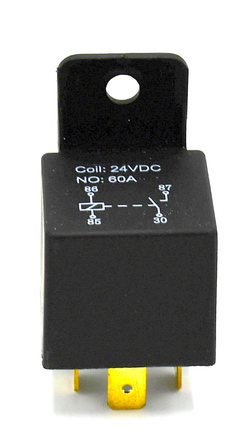 Relais Solénoïde 24V 4 Bornes - Commutateur HD, Compatible 1114239, 1114536 Et Autres